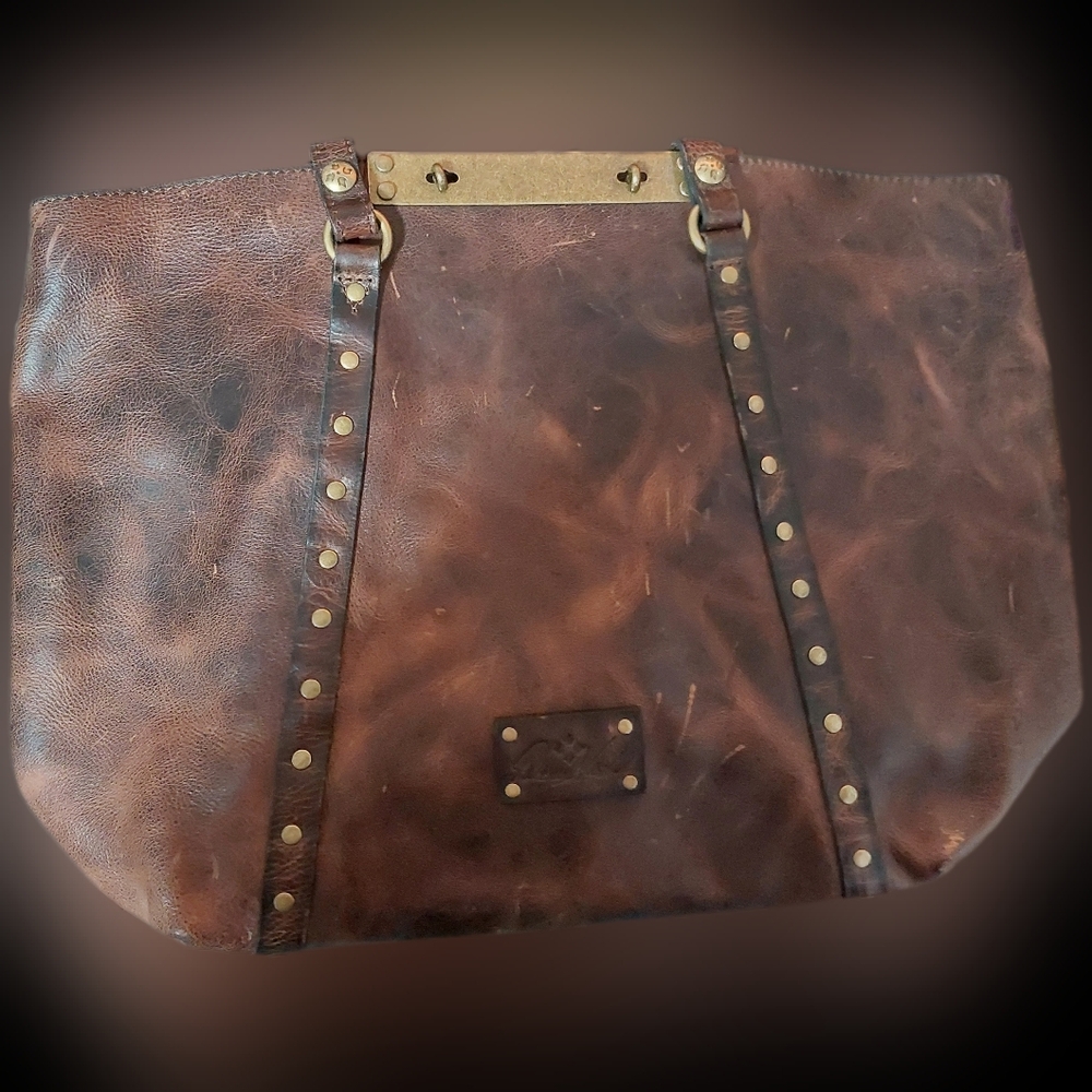 Patricia Nash Benvenuto Chocolate Tote
